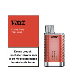 Cherry-berry-vont-vapespecialisten-1.webp Vont Cube | Engångs Vape | 20mg/ml