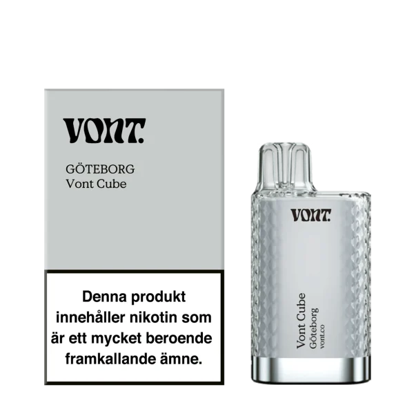 Goteborg-vont-vapespecialisten-1.webp Vont Cube | Engångs Vape | 20mg/ml