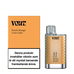 Peach-mango-vont-vapespecialisten-1.webp Vont Cube | Engångs Vape | 20mg/ml