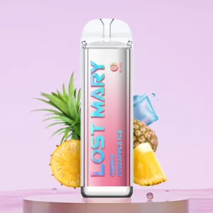 Vape-lost-mary-qm600-pineapple-ice-vapespecialisten.webp Lost Mary QM600 | Engångs Vape | 20mg/ml