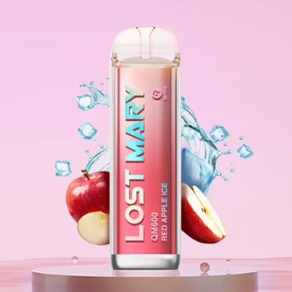 Vape-lost-mary-qm600-red-apple-Ice-vapespecialisten.webp Lost Mary QM600 | Engångs Vape | 20mg/ml