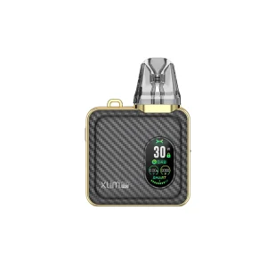 Vape-oxva-xlim-sq-pro-pod-vape-gold-carbon-vapespecialisten.webp Oxva Xlim SQ Pro Pod Vape Kit