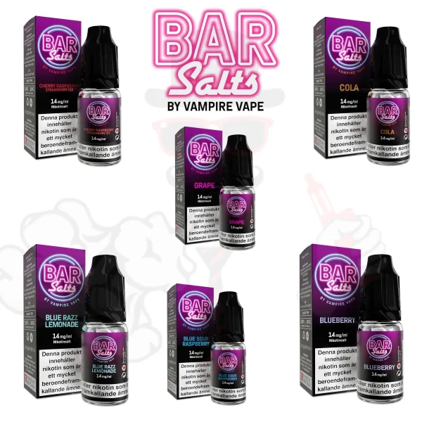 bar-salts-10ml-vapespecialisten.webp Bar Salt | E-juice 10ml/14mg