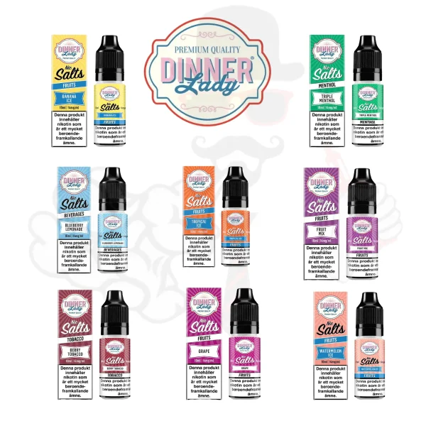Dinner Lady | E-juice 10ml/14mg