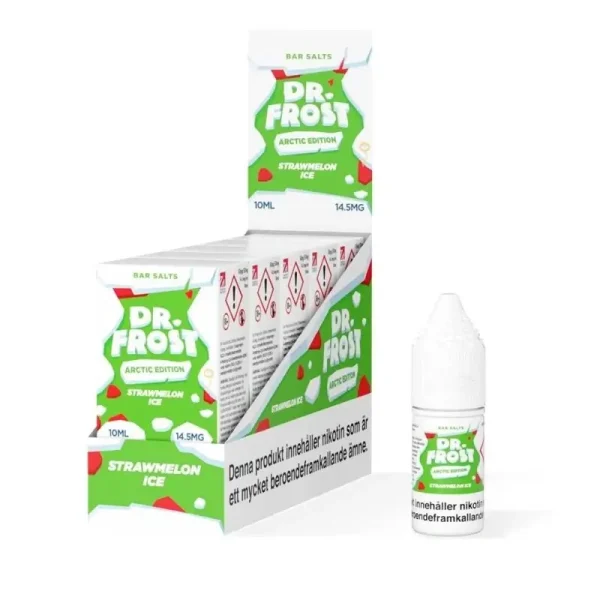 dr-frost_barsalt_strawmelon-ice-vapespecialisten.webp Dr Frost Salt | E-Juice 10ml/14,5mg