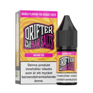 drifter-salts-mango-ice-vapespecialisten.webp Drifter Bar Salt | E-juice10ml/14.5mg