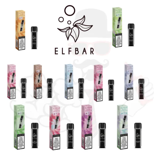 elfa-mesh-pod-vapespecialisten.webp Elfa Pro Pod Kit | Engångs pod- 2 Pack | 20mg/ml