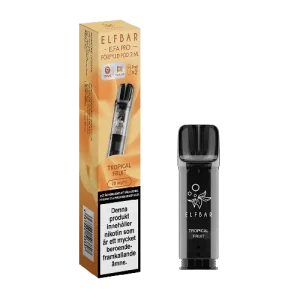 elfa-tropical_grande-vapespecialisten.webp Elfa Pro Pod Kit | Engångs pod- 2 Pack | 20mg/ml