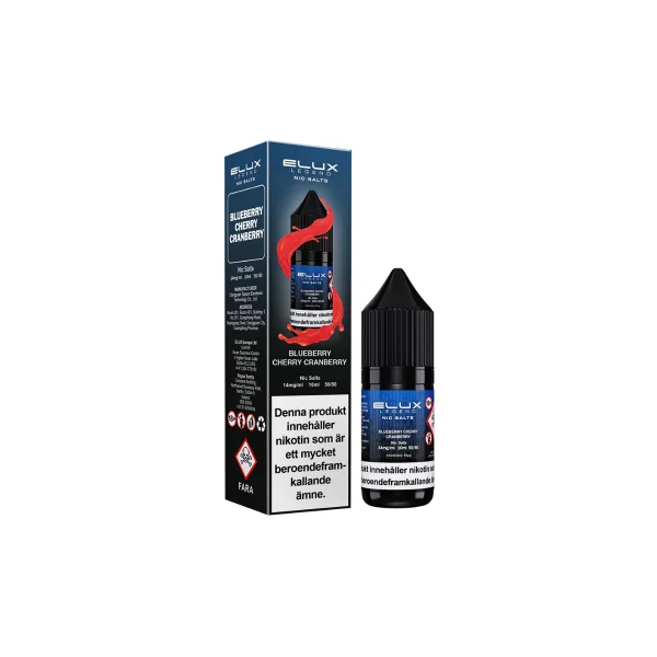 elux-legends-blueberry-cherry-cranberry-10ml-e-juice-14mg-saltnikotin-vapespecialisten.webp Elux Salt | E-juice 10ml/14mg