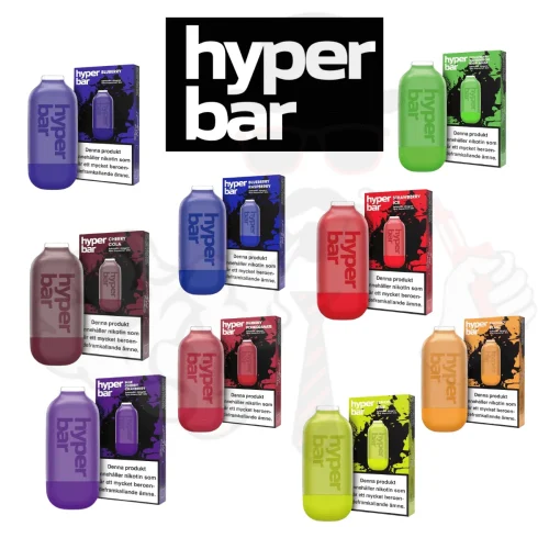 hyper-bar-800-puffar-vapespecialisten-1-1.webp Hyper Bar | Engångs Vape | 20mg/ml