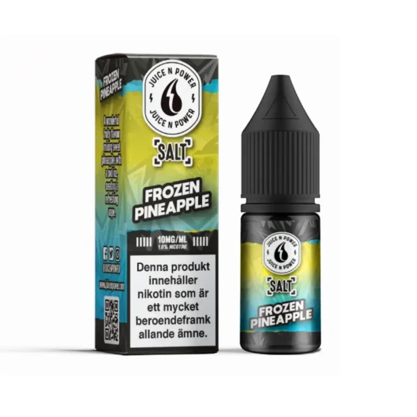 juice-n-power-salt-frozen-pineapple-10-ml-10mg-vapespecialisten.webp Juice Power Salt 10ml | 10mg