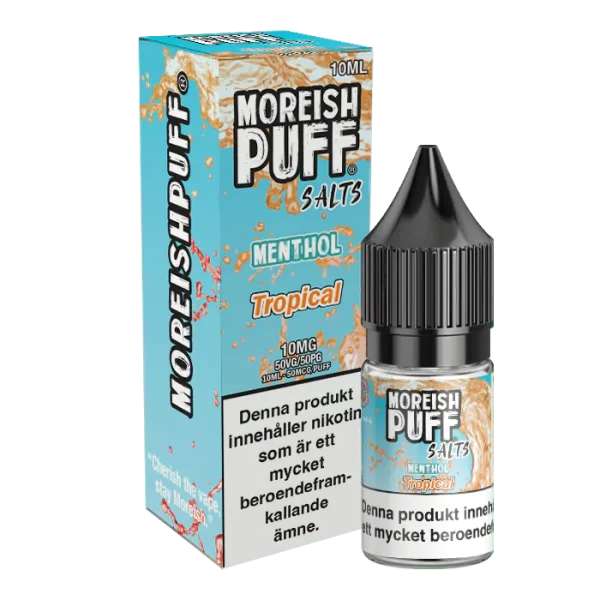 moreish-puff-menthol-tropical.webp Moreish Puff | E-juice 10ml/10mg
