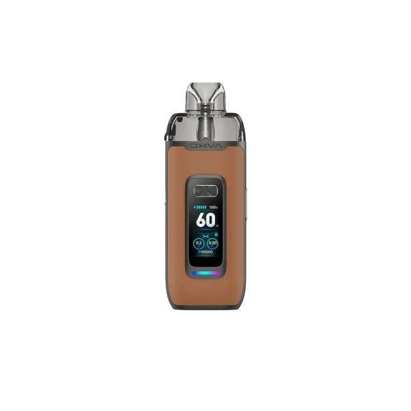 oxva-vprime-brown-leather-pod-vape-kit-vapespecialisten.webp Oxva | VPRIME Pod Vape Kit