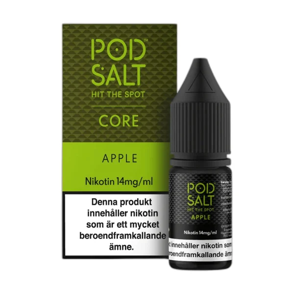 pod-salt-core-apple-10ml-e-juice-14mg-saltnikotin-vapespecialisten-1.webp Pod Salt | E-juice 10ml/14mg