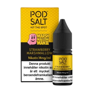 pod-salt-fusion-strawberry-marshmallow-man-iii-10ml-e-juice-14mg-saltnikotin-vapespecialisten.webp Pod Salt | E-juice 10ml/14mg