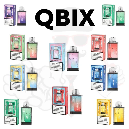 qbix-pod-system-vapespecialisten-1-1.webp QBIX | Engångs Pod | 14mg/ml