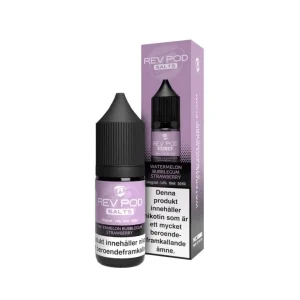 rev-pod-salts-watermelon-bubblegum-strawberry-vapespecialisten.webp Rev Pod Salt | E-juice 10ml/14mg