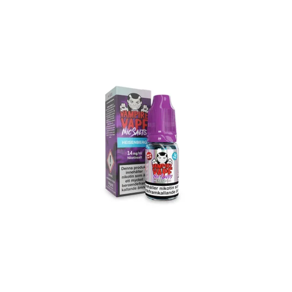 vampire-vape-heisenberg-10ml-e-juice-14mg-saltnikotin-vapespecialisten.webp Vampire Vape | E-juice 10ml/14mg
