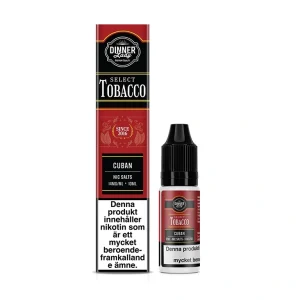 vape-dinner-lady-tobacco-cuban-vapespecialisten.webp Dinner Bar Salts 10ml
