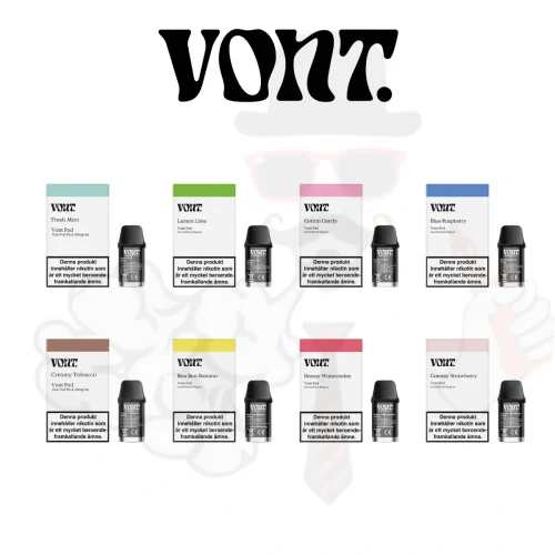 vont-Podsystem-podsystem-vapespecialisten1.webp Vont | Engångs Pod | 20mg/ml