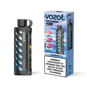 vozol-gear-shisha-25000-blueberry-ice-vapespecialisten.webp Vozol Gear Shisha | Engångs Vape | 0mg/ml | 5%/ml Metatine | 25.000