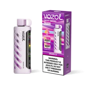 vozol-gear-shisha-25000-grape-ice-vapespecialisten.webp Vozol Gear Shisha | Engångs Vape | 0mg/ml | 5%/ml Metatine | 25.000