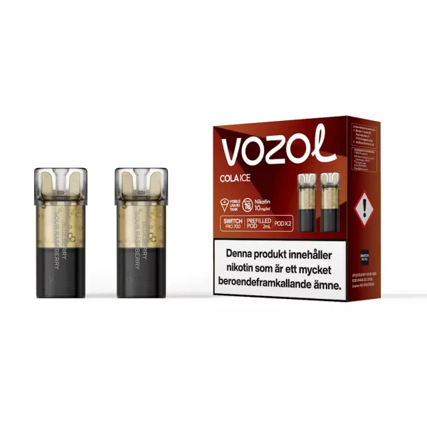 vozol-pod-cola-ice-10mg-ml-2-pack-vapespecialisten-1.webp Vozol Switch Pro | Engångs Pod | 10 - 14.5 - 20mg/ml