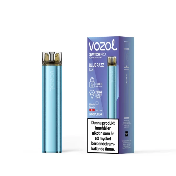 vozol-swish-pro-start-kit-blue-razz-ice-vapespecialisten.webp Vozol Switch Pro Start kit (Batteri + Pod)