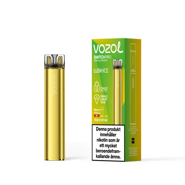 vozol-swish-pro-start-kit-lush-ice-vapespecialisten.webp Vozol Switch Pro Start kit (Batteri + Pod)